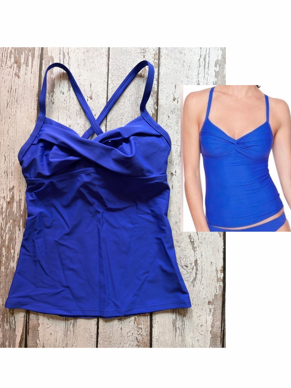 Athleta Twister Tankini - Sz 32B/C Tall